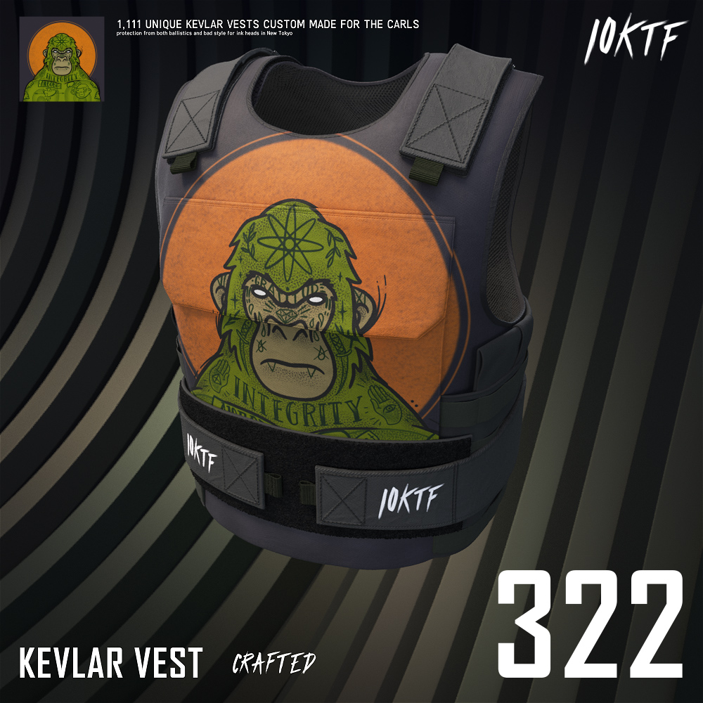 Tat Kevlar Vest #322