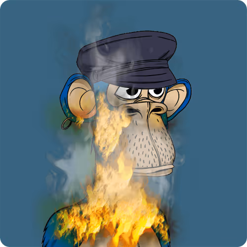 BURNING APE #5318