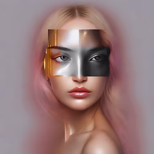 AI Self Portrait #1 by Jessica Yatrofsky #35/1000