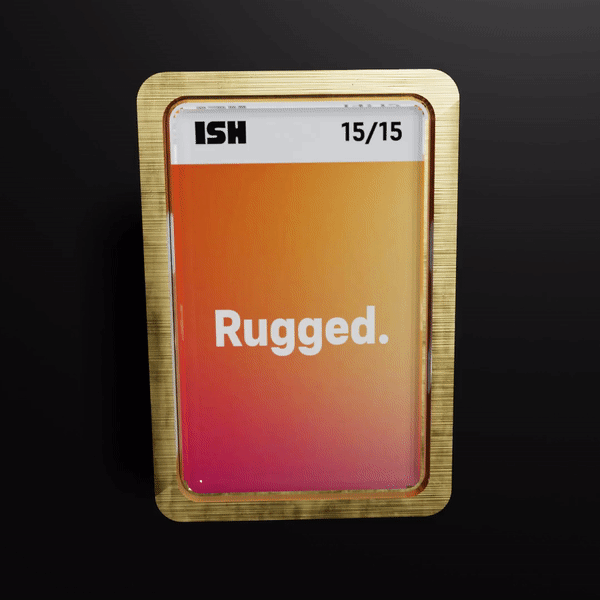 "Rugged" Card  // The NFT Marketing Playbook by Ish Verduzco ⚡️