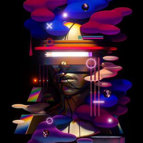 Cyberpunk Abstraction VI