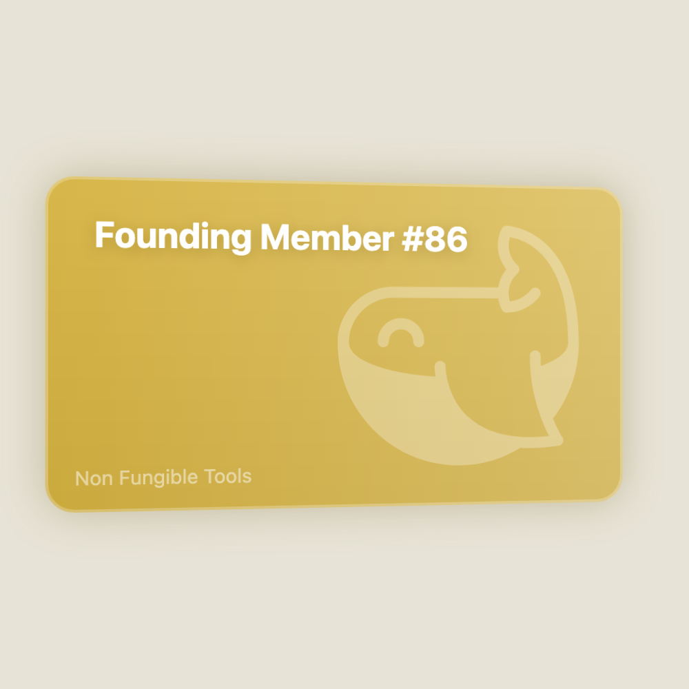 Founding Member #86