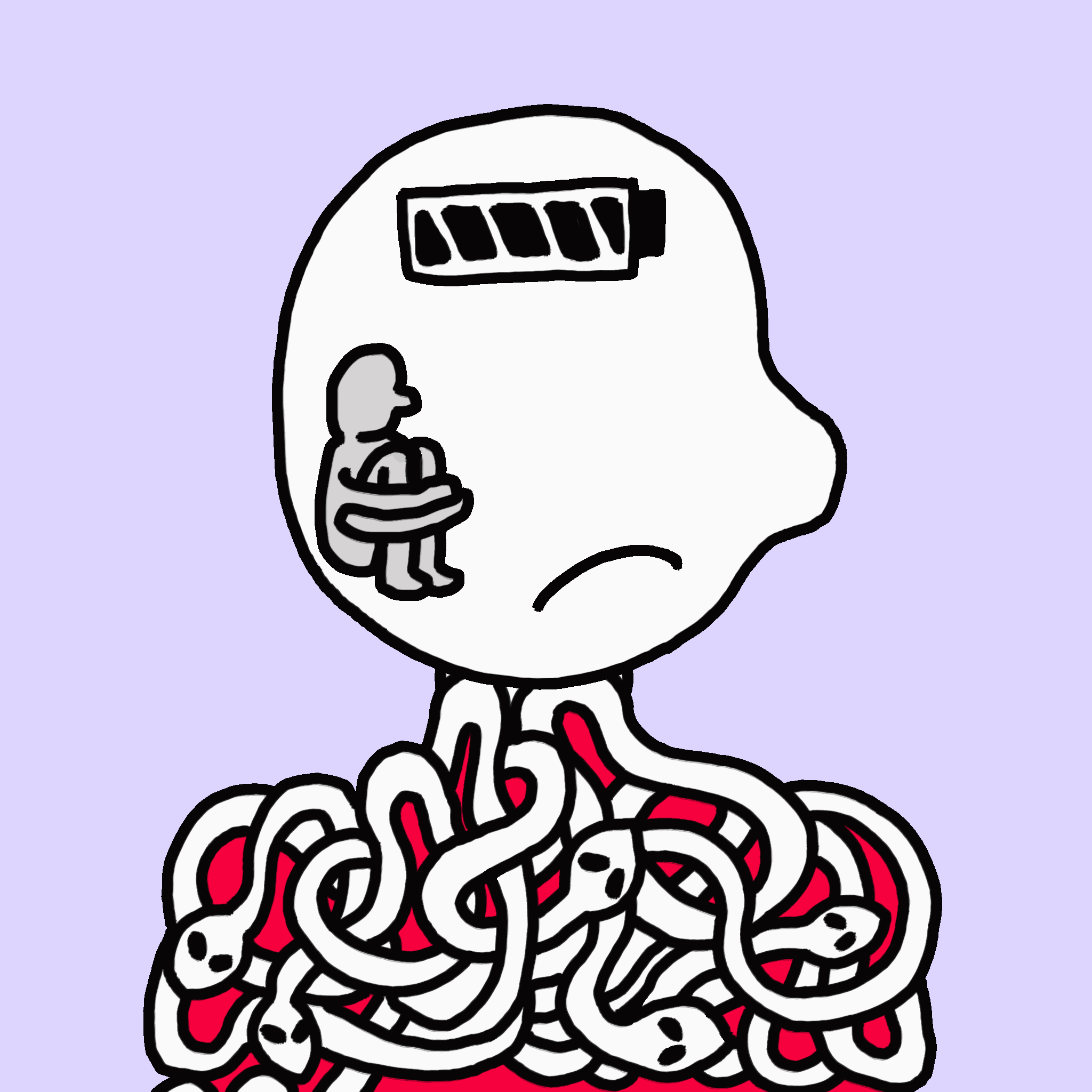 EmoHead #9357: Fearful Layken