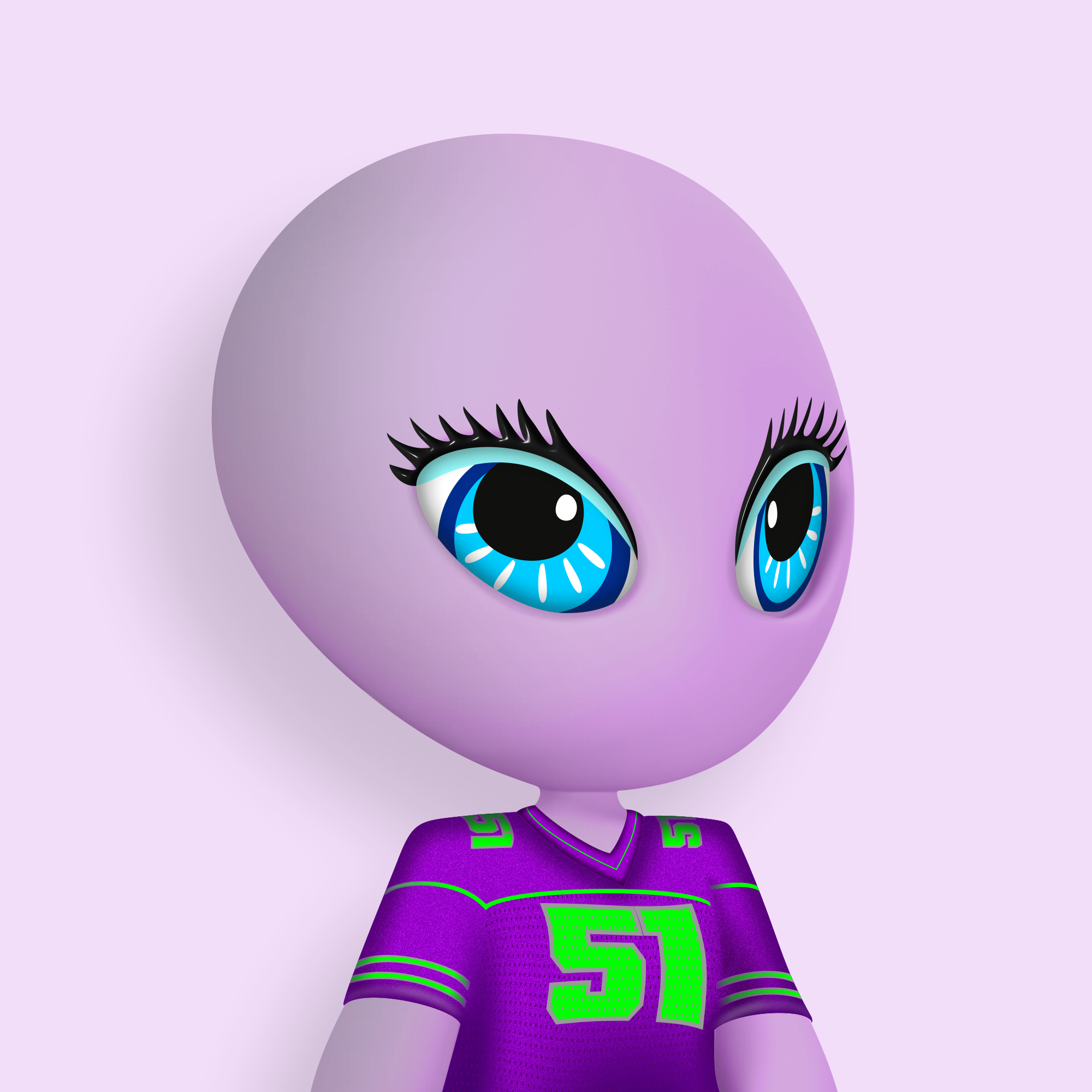 Alien Girl 676