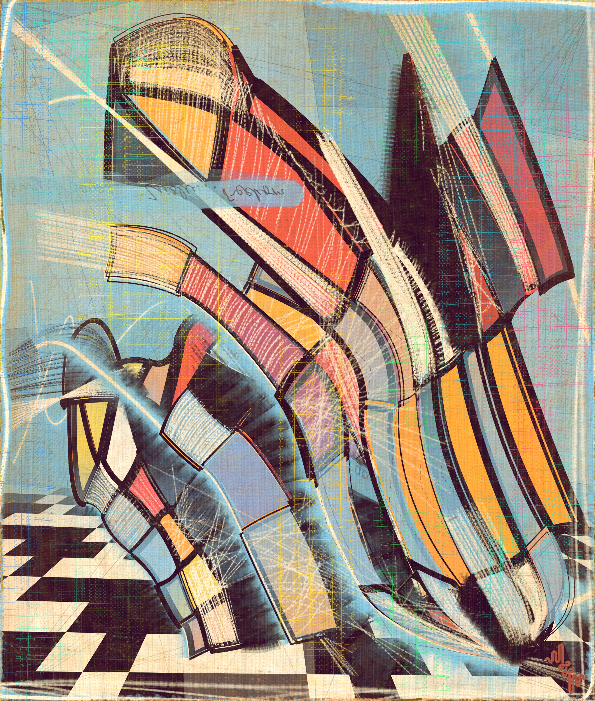 Amplitudes of Canvas #311