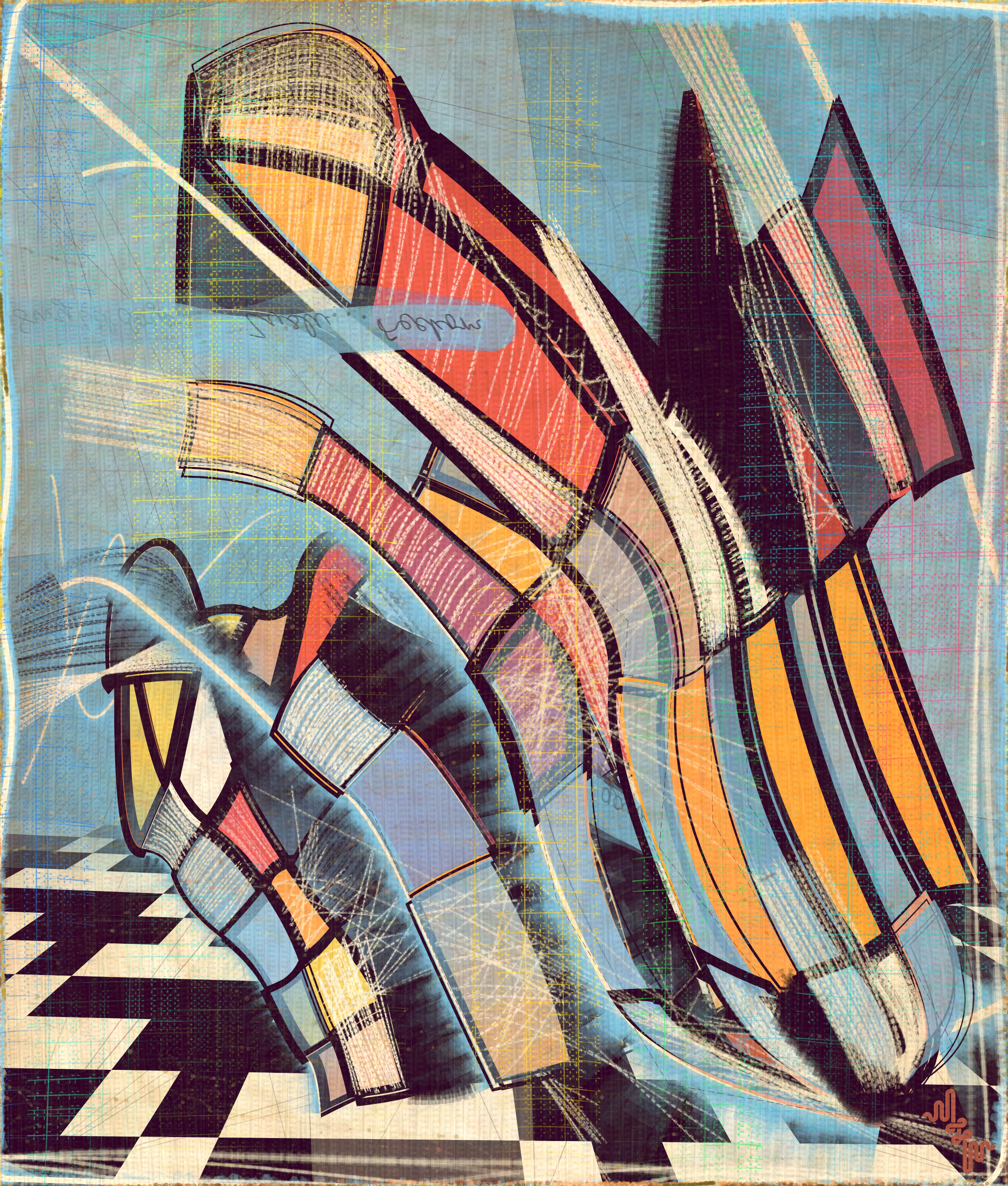 Amplitudes of Canvas #311
