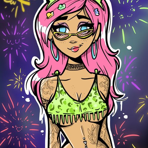 Fireworks Vixen