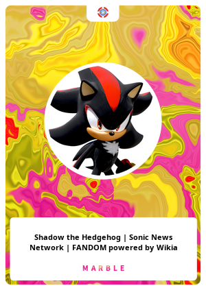Shadow the Hedgehog | Sonic News Network | FANDOM powered by Wikia