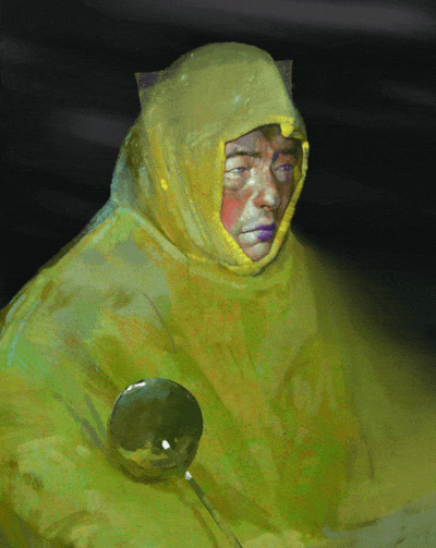 Rainy man