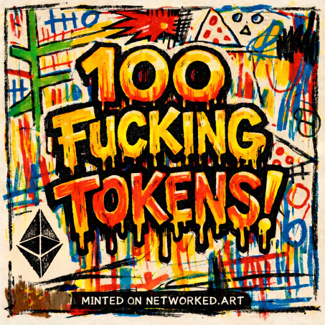 100 Tokens Minted