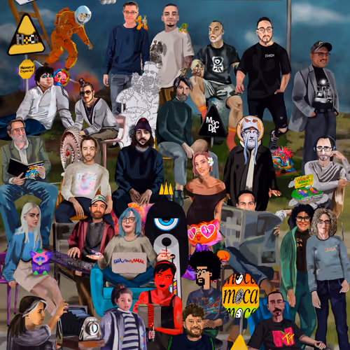 A HISTORY OF CRYPTOART - left #1/165