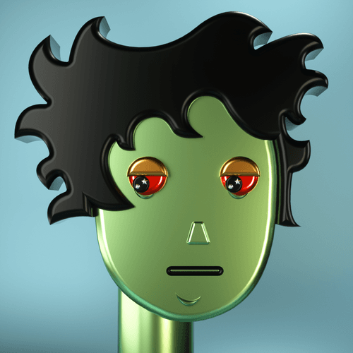 3D Chrome Punk #0091