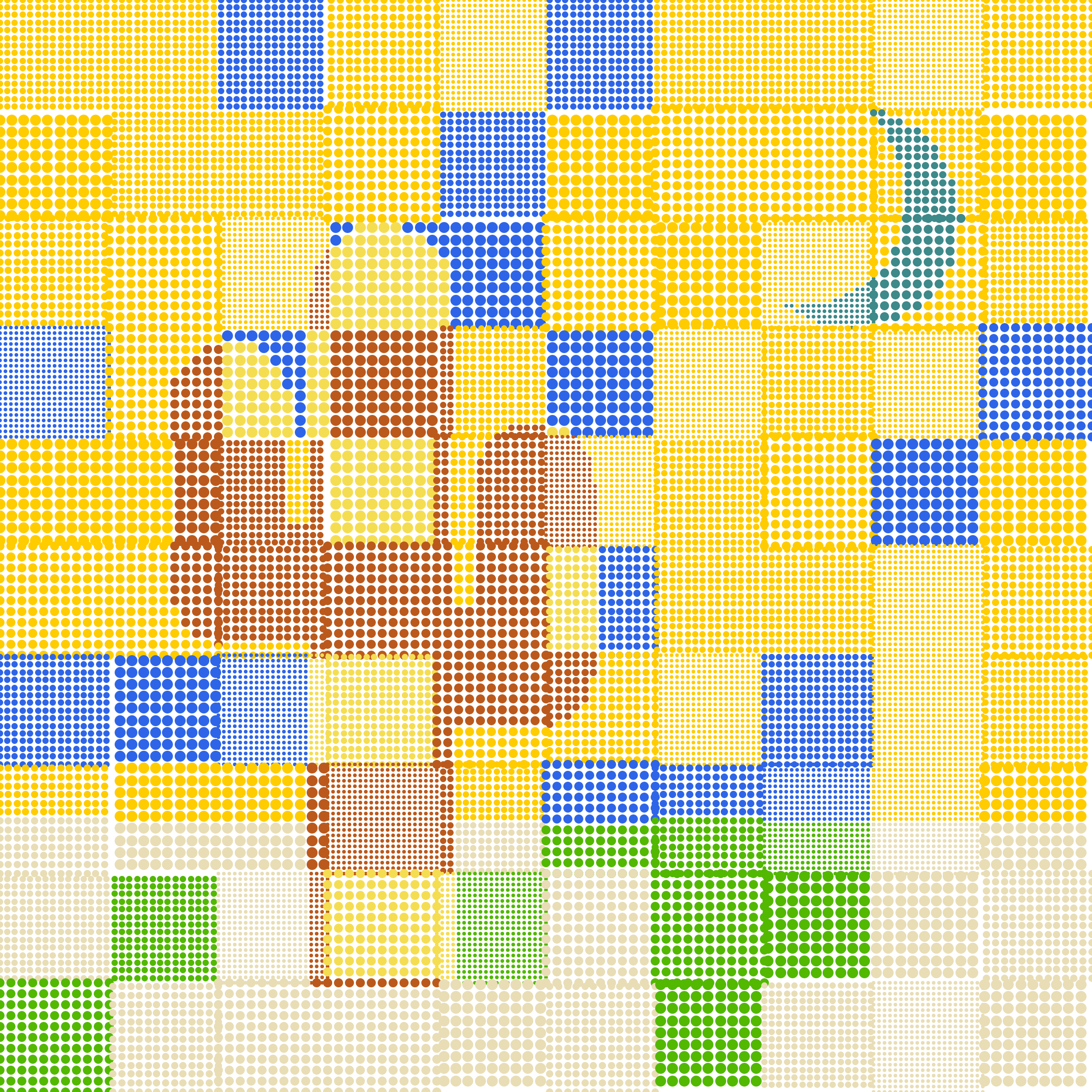 Patchwork Saguaros #5