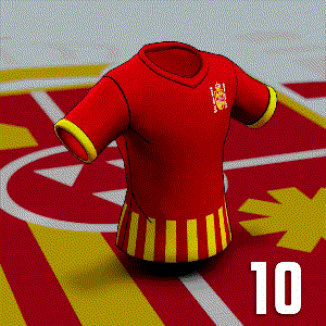 Spain Home Jersey 10