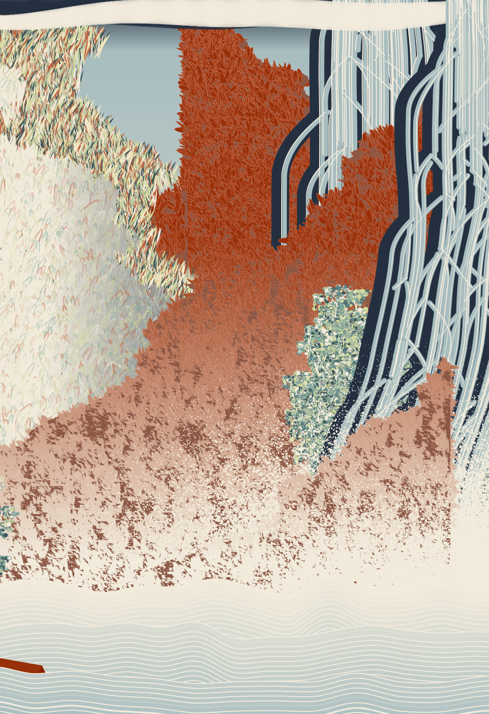 LACMA: ROTF Vol. 2 Monica Rizzolli A Tour of Hypothetical Waterfalls #69