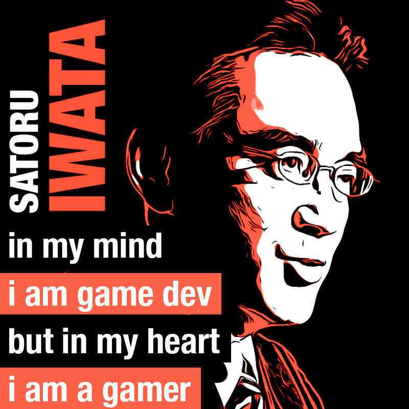 Satoru Iwata (1/1) - Orange Edition