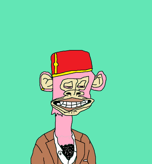 Badly Drawn Bored Ape Yacht Club #009