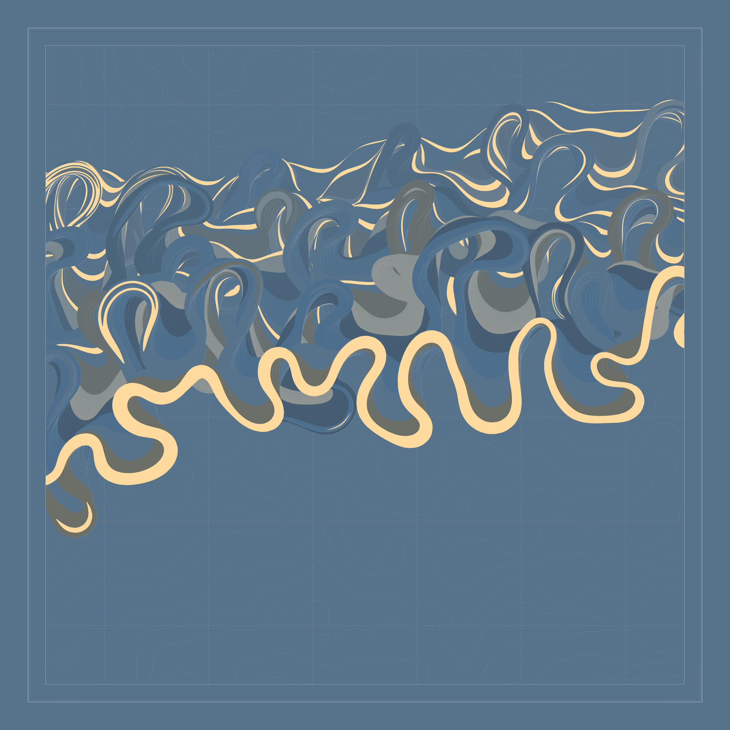Ancient Courses of Fictional Rivers #234