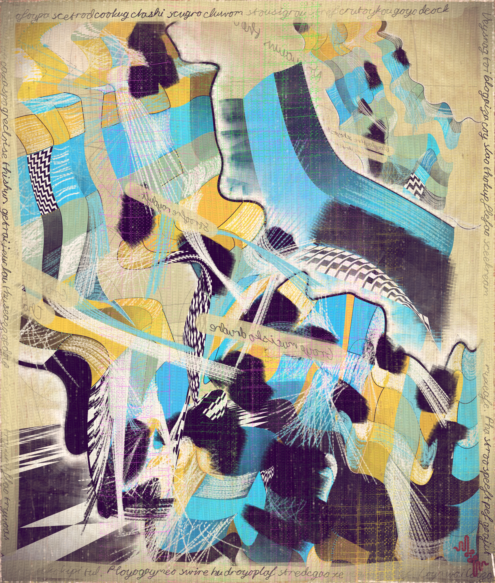 Amplitudes of Canvas #373