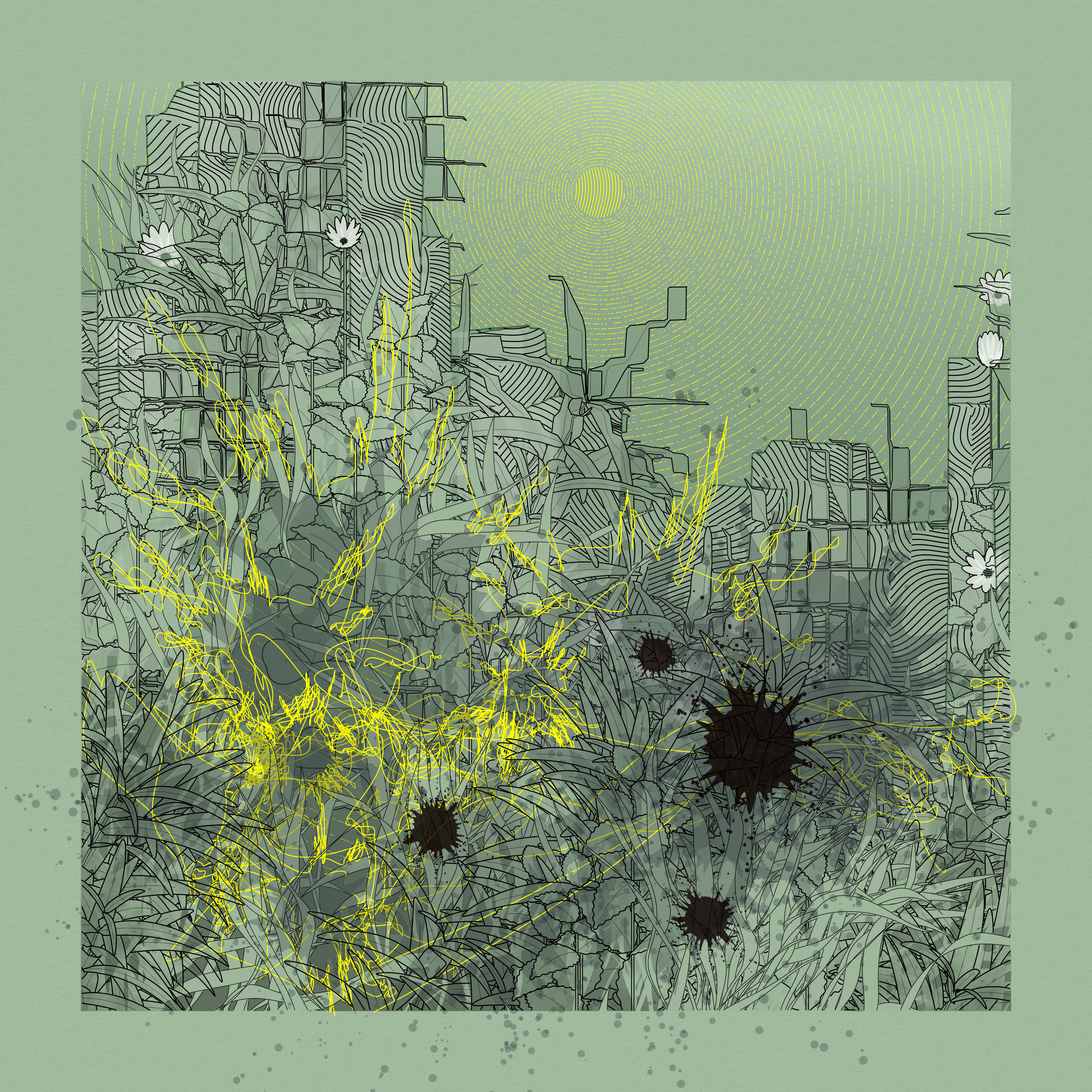 Landscape with Carbon Capture #4350