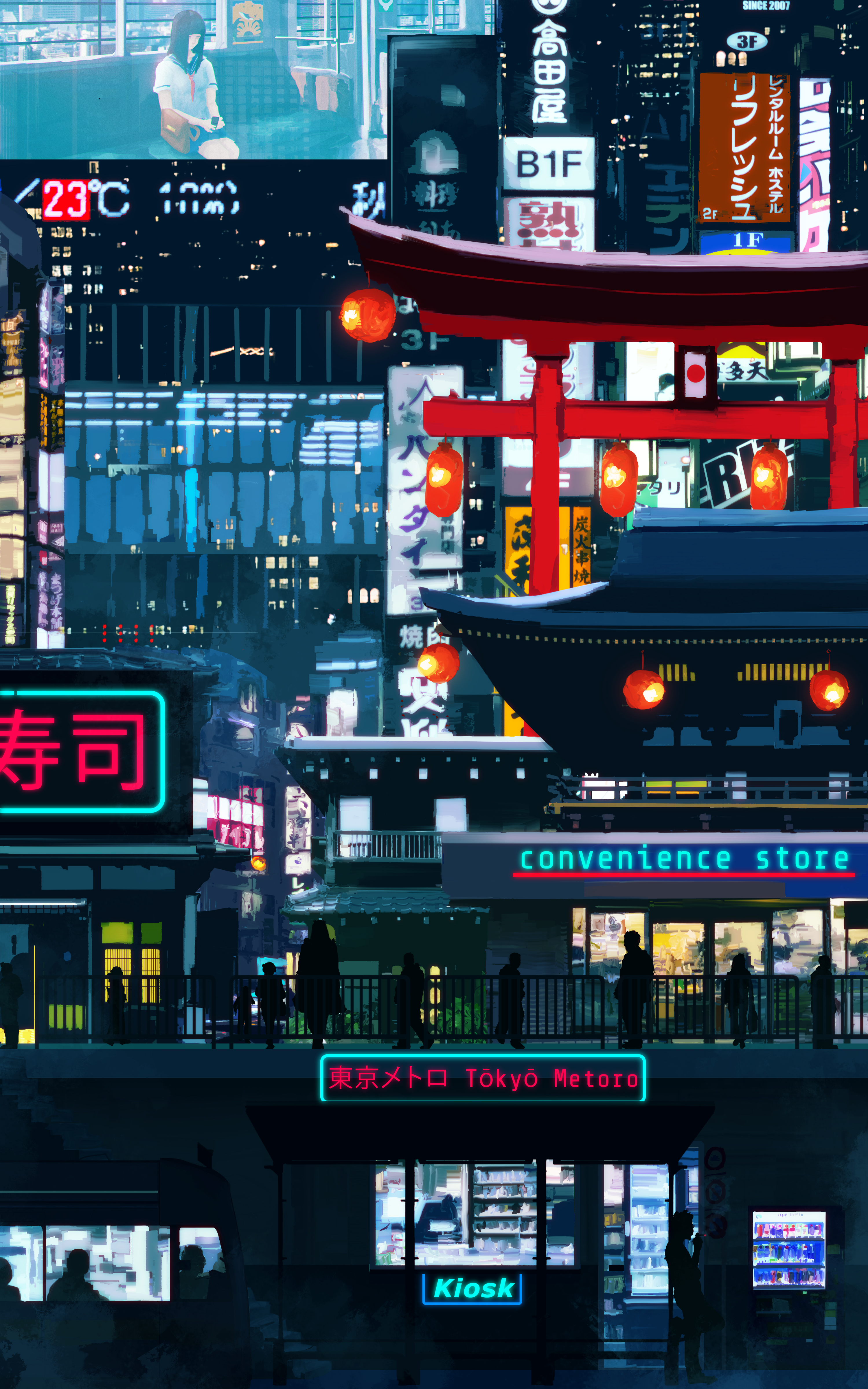 Cyberpunk Downtown