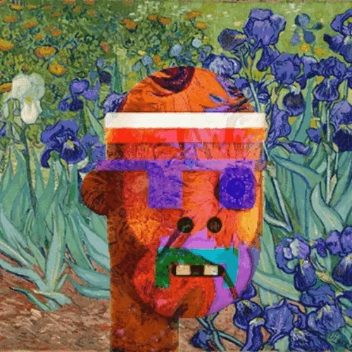 3D BASTARD VAN GOGH PUNK #015