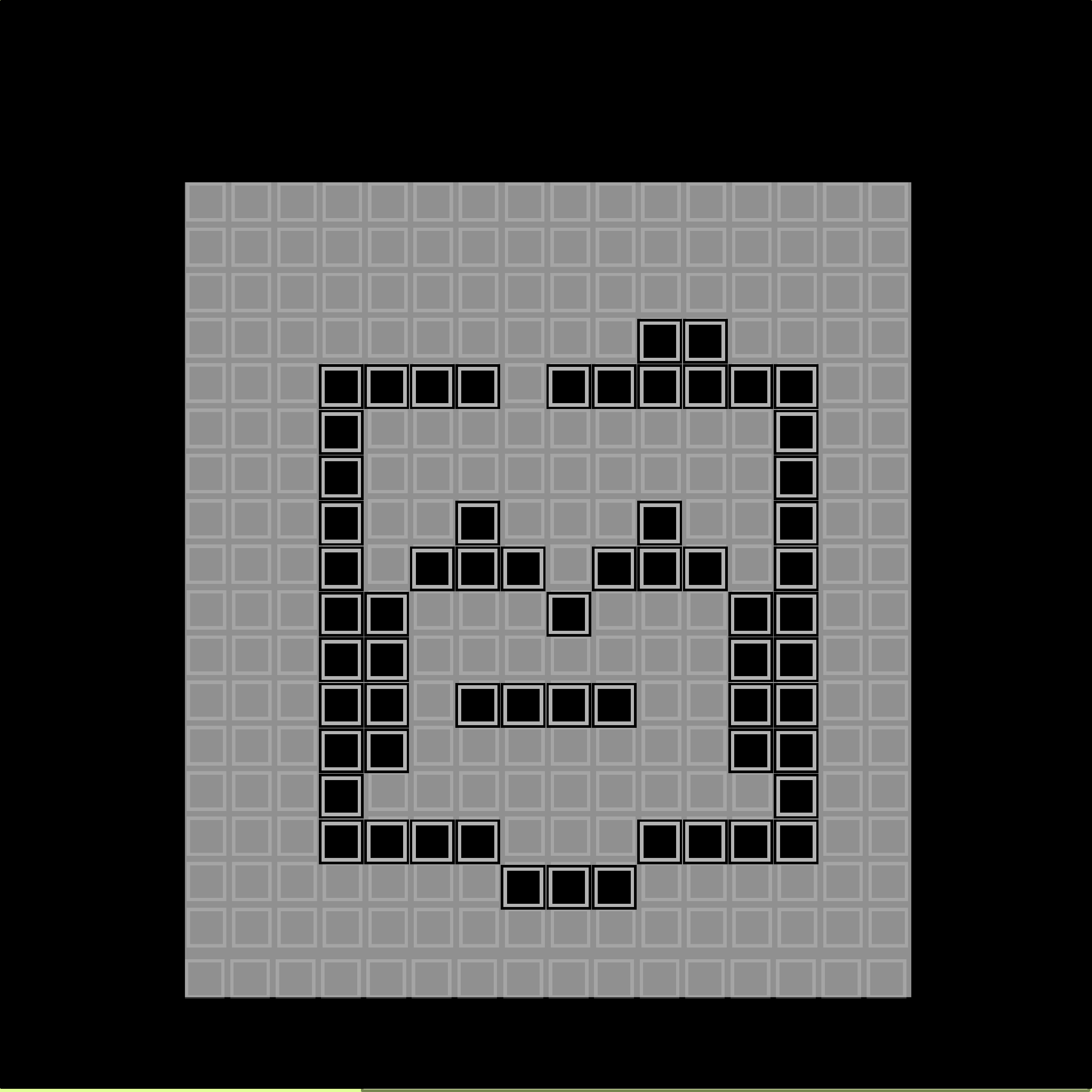 8-bit Block Face #4440