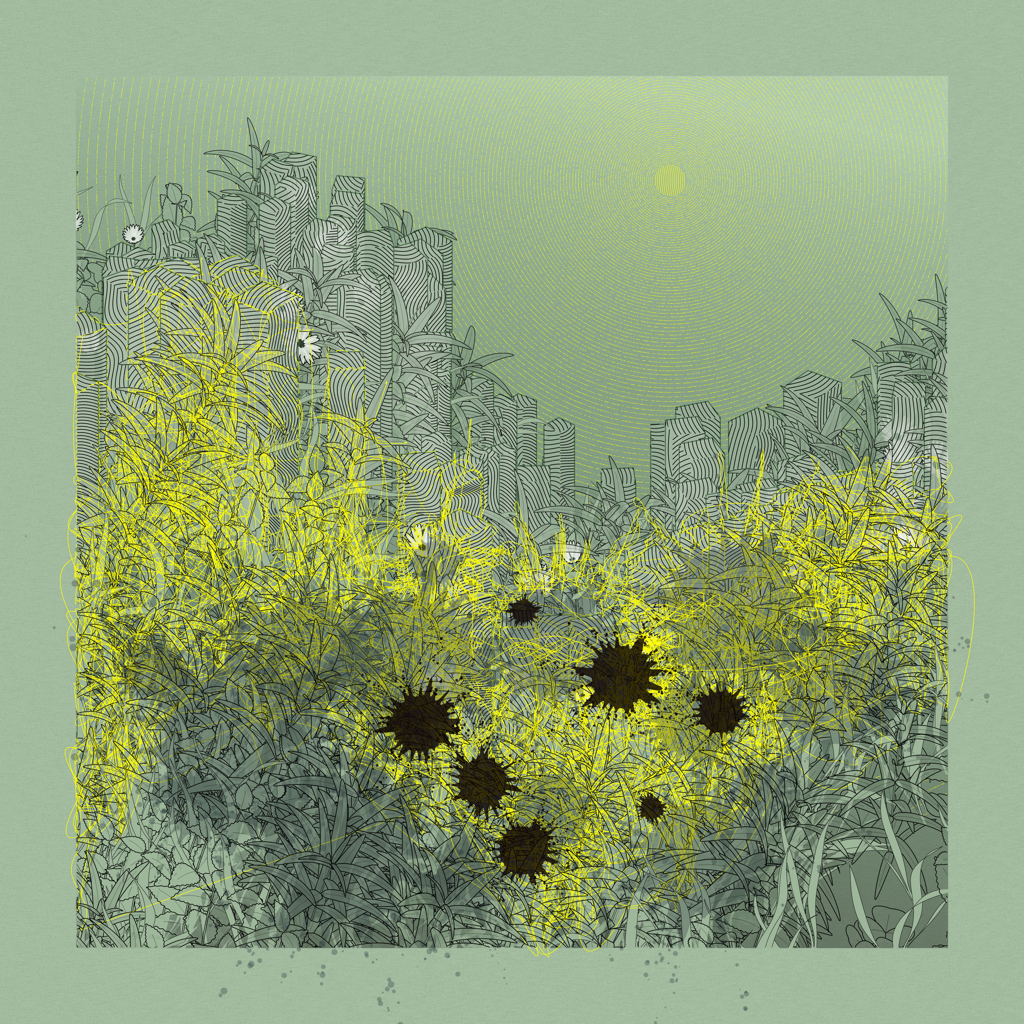 Landscape with Carbon Capture #2697