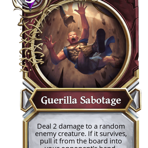 Guerilla Sabotage ID #16908521