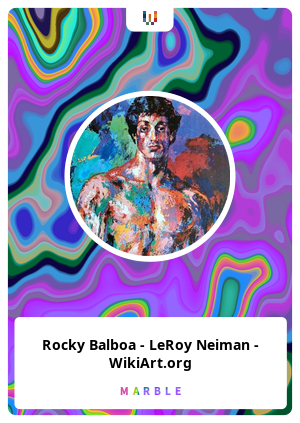 Rocky Balboa - LeRoy Neiman - WikiArt.org