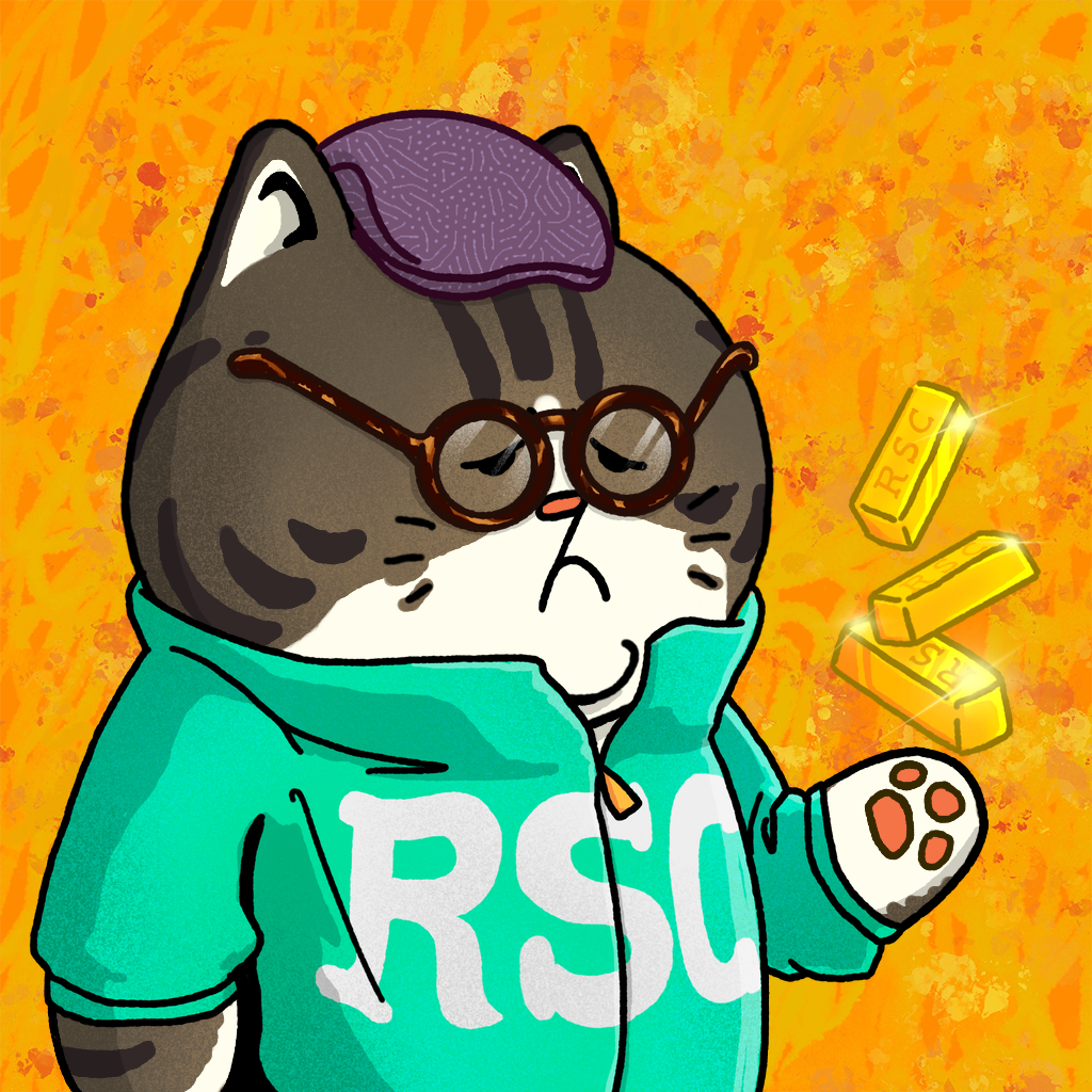 Rich Sad Cat #1935