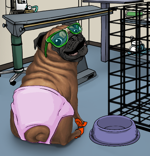 Pampered Pugs #130