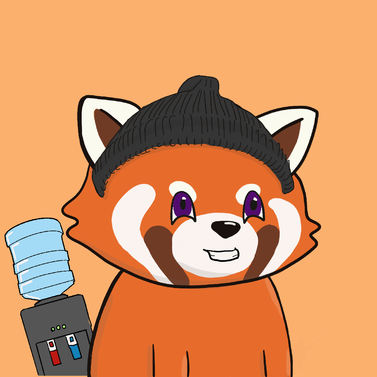 Okay Red Panda #7475