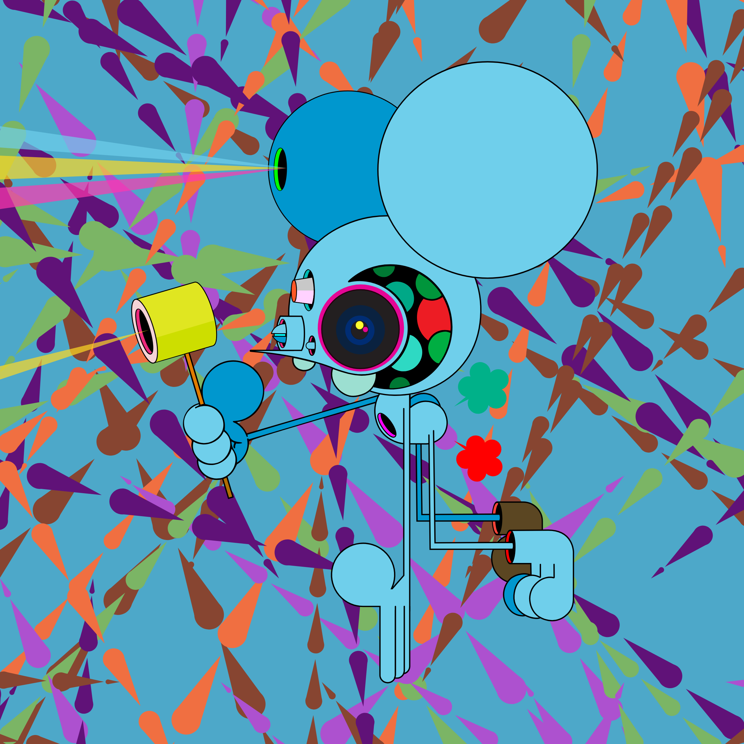 Neogen Space Monkeys #106