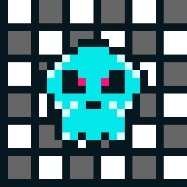 Kawaii SKULL #7134