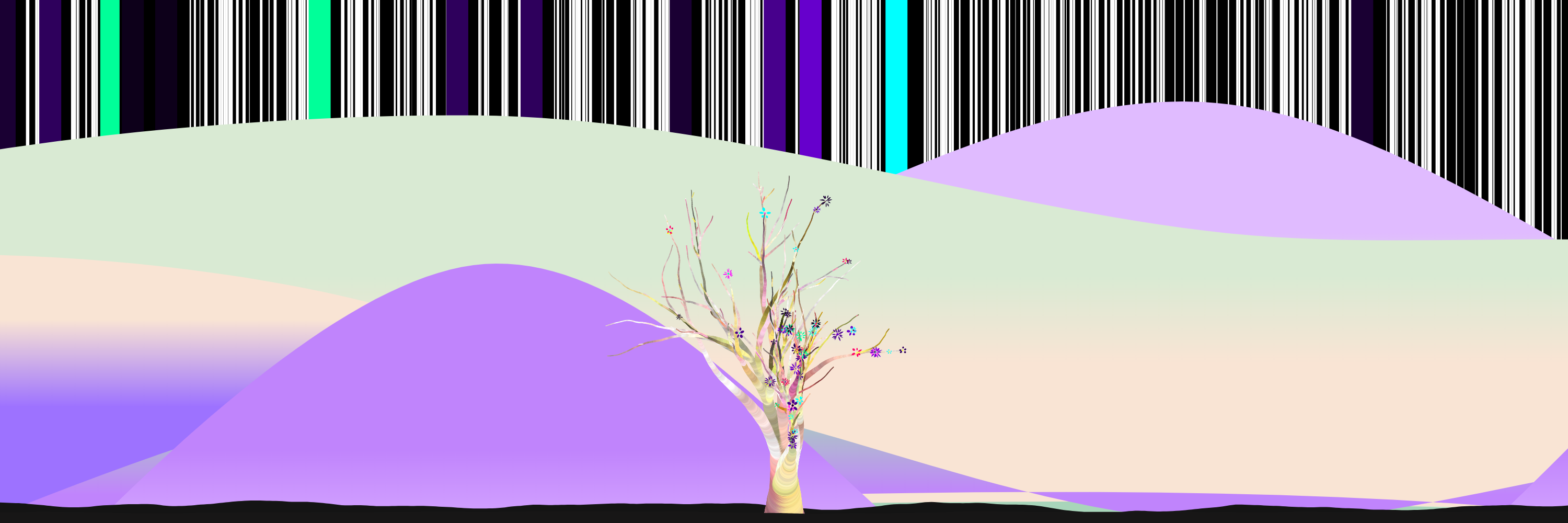 Coded Flowering Banner #005