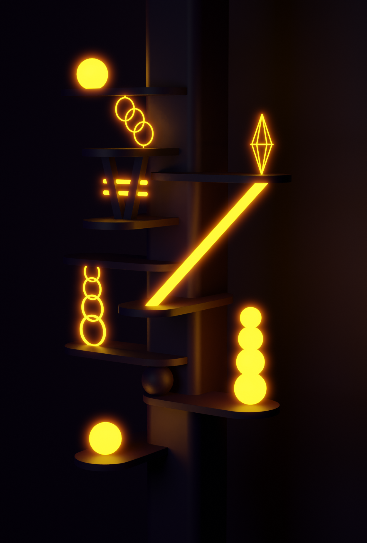 Vertical Lamps