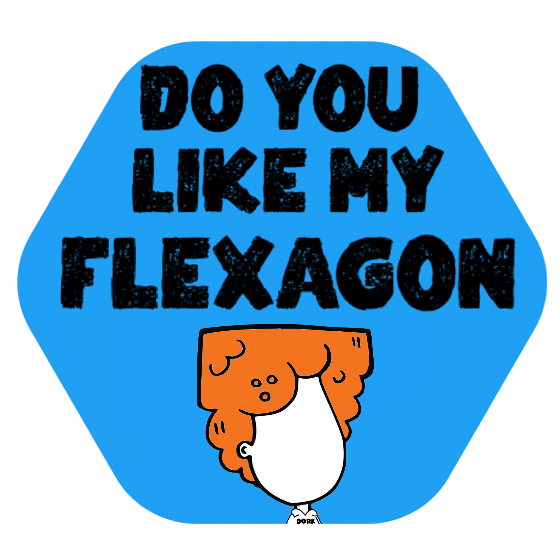 It's a flexagon....