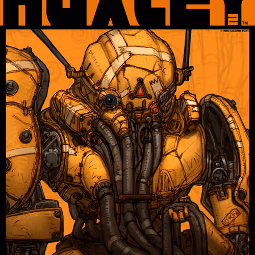 HUXLEY Comic: Issue 2 - First Edition #3,139