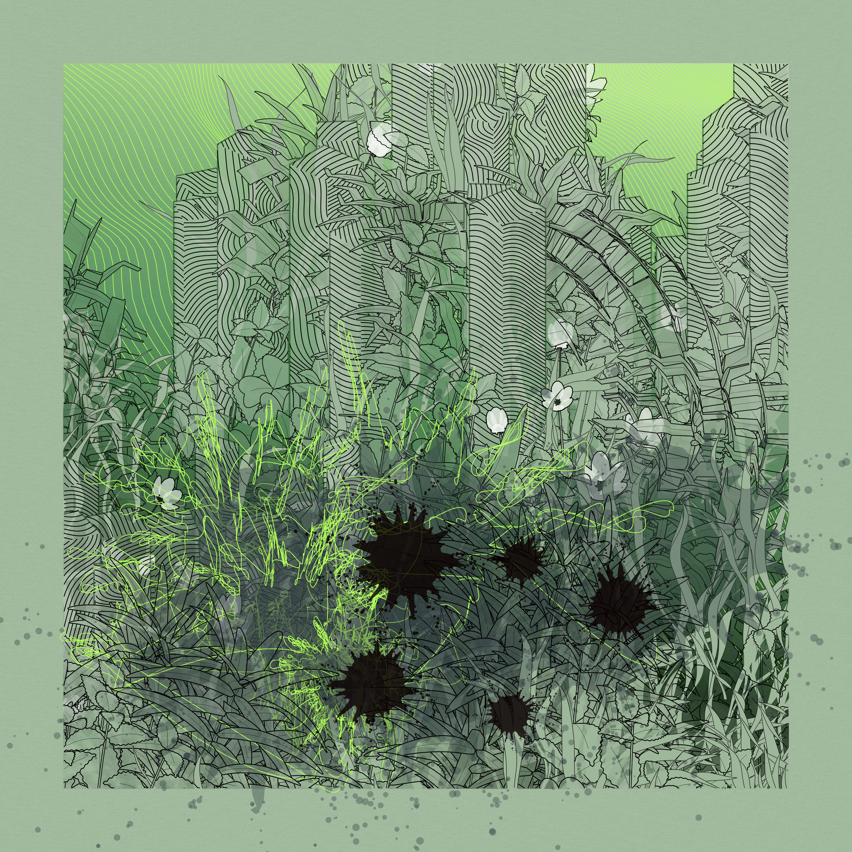 Landscape with Carbon Capture #5187