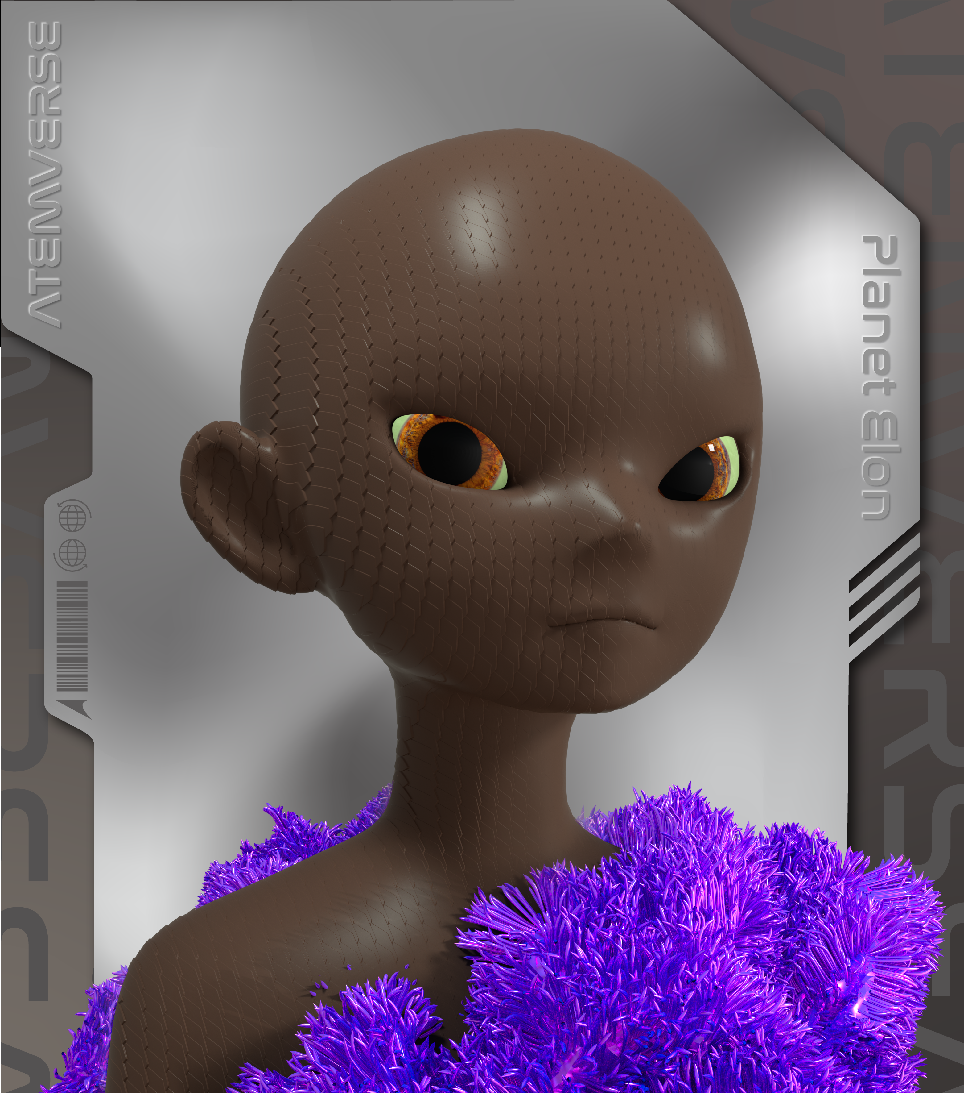 Atem NFT Passport - Planet Elon 979