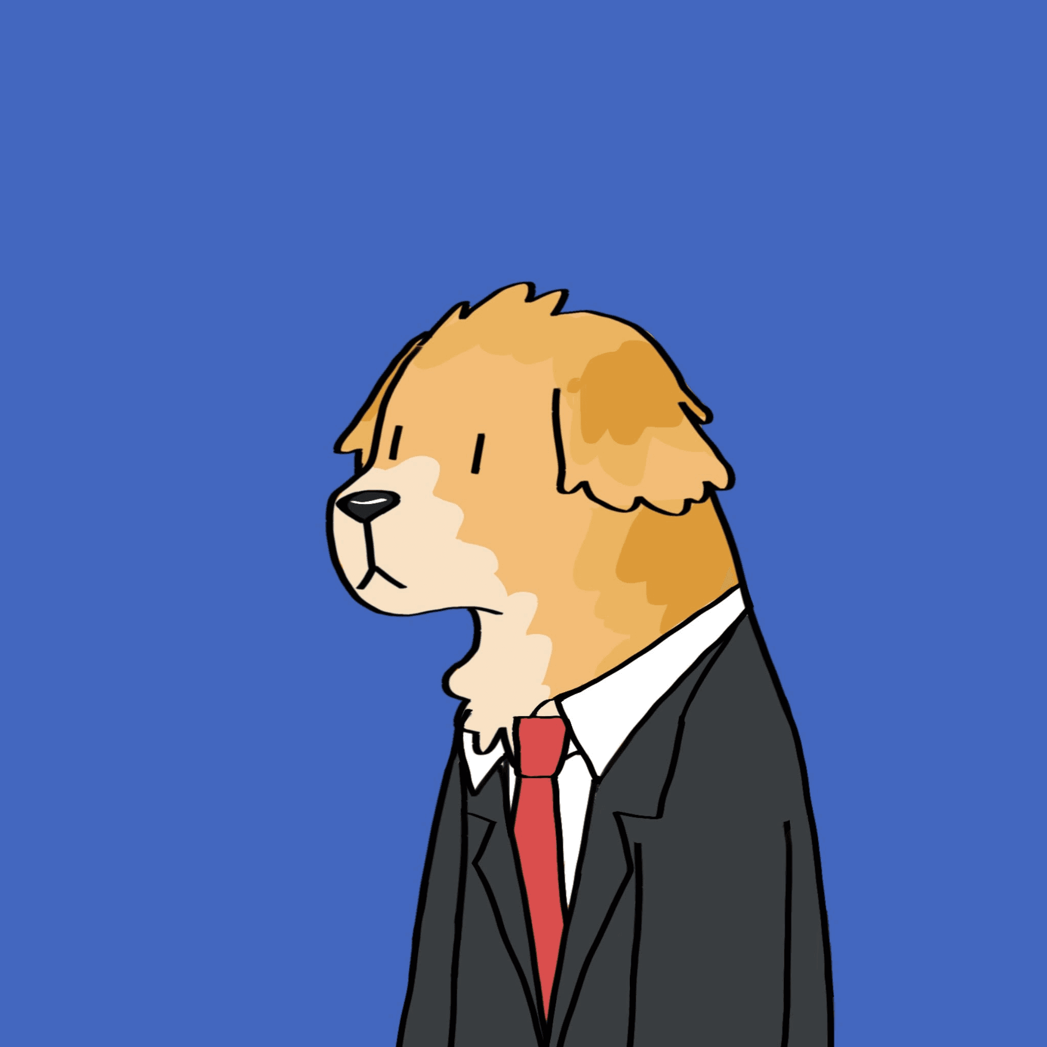 #06 Gray Golden Retriever