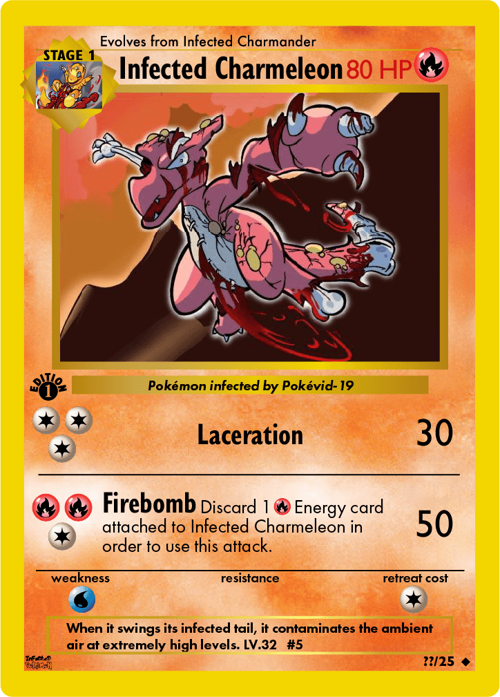 Infected Charmeleon
