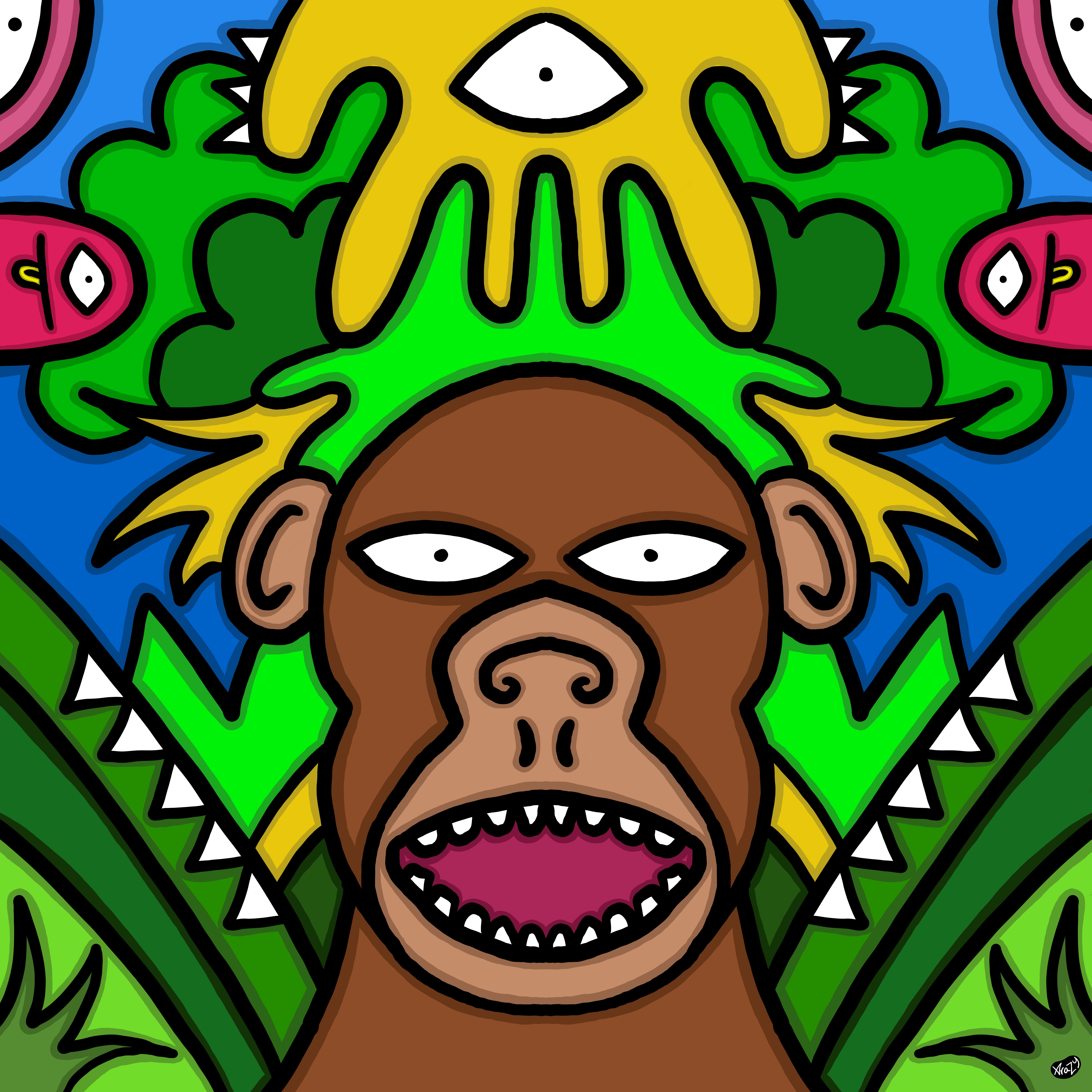 Squiggle Monster 032