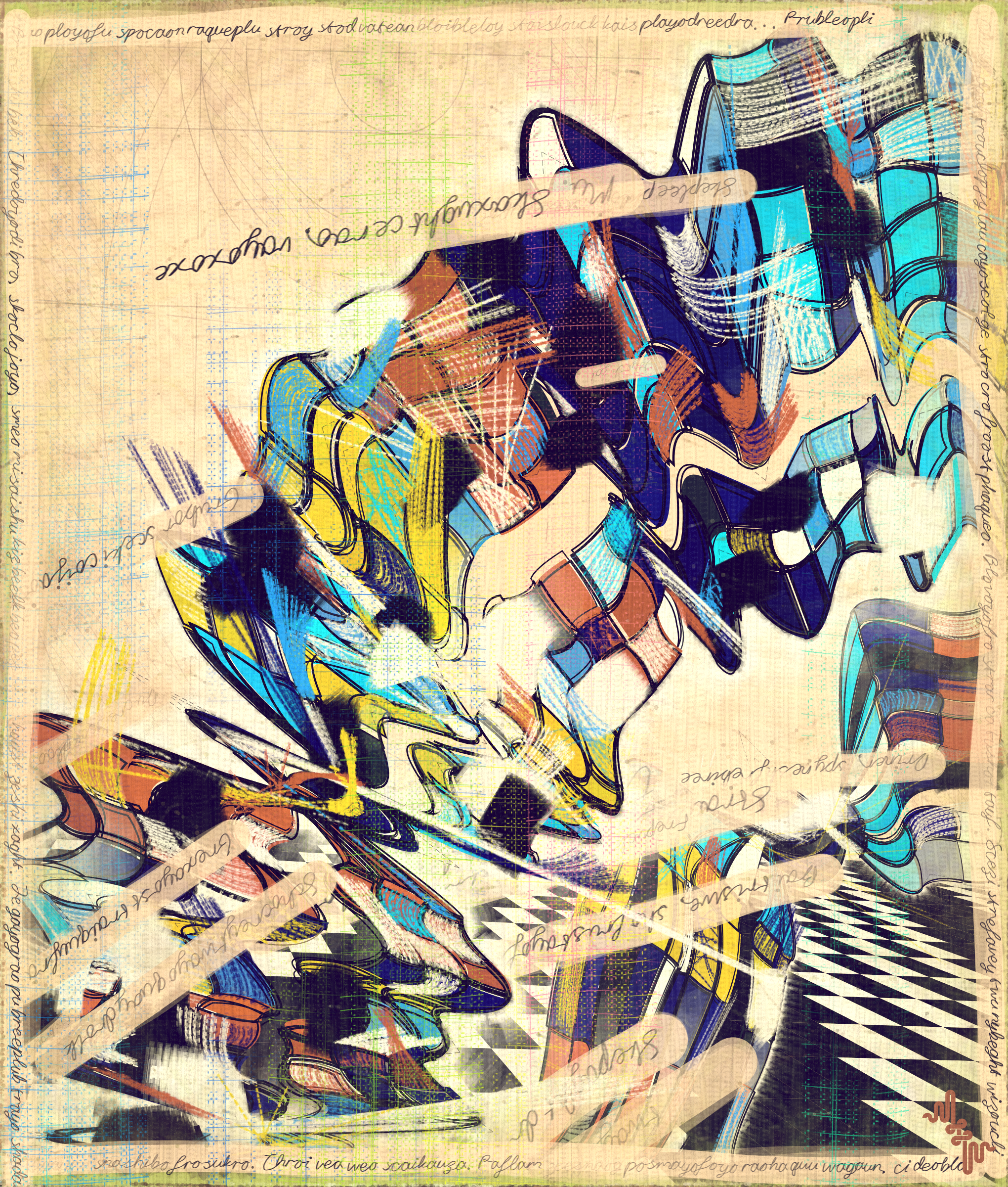 Amplitudes of Canvas #532