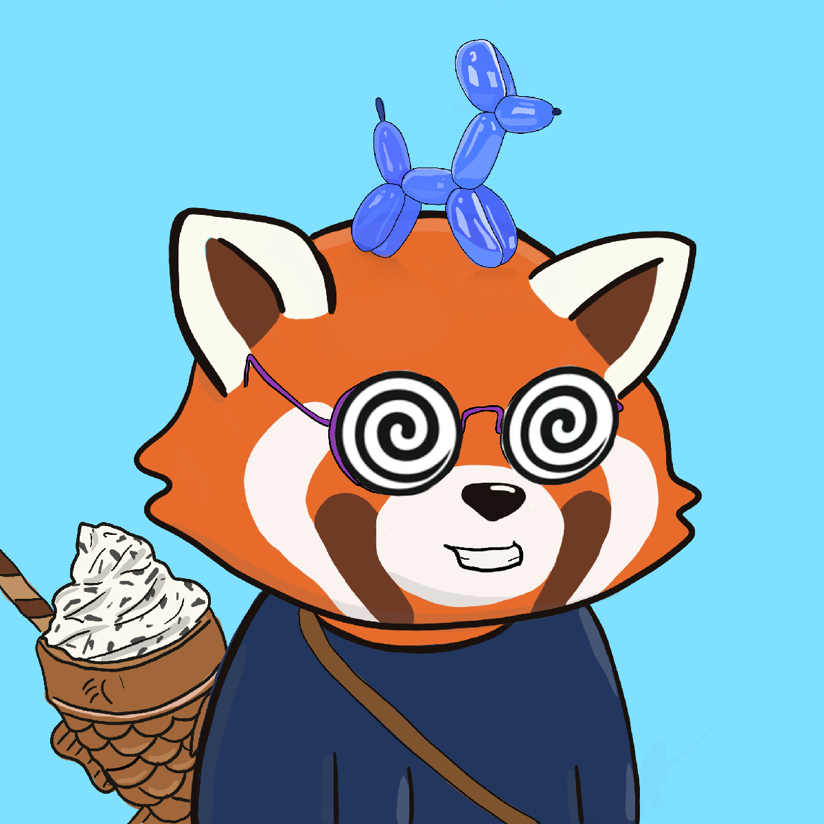 Okay Red Panda #7254