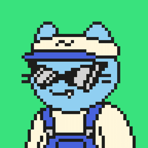 Pixel Cool Cat #8666