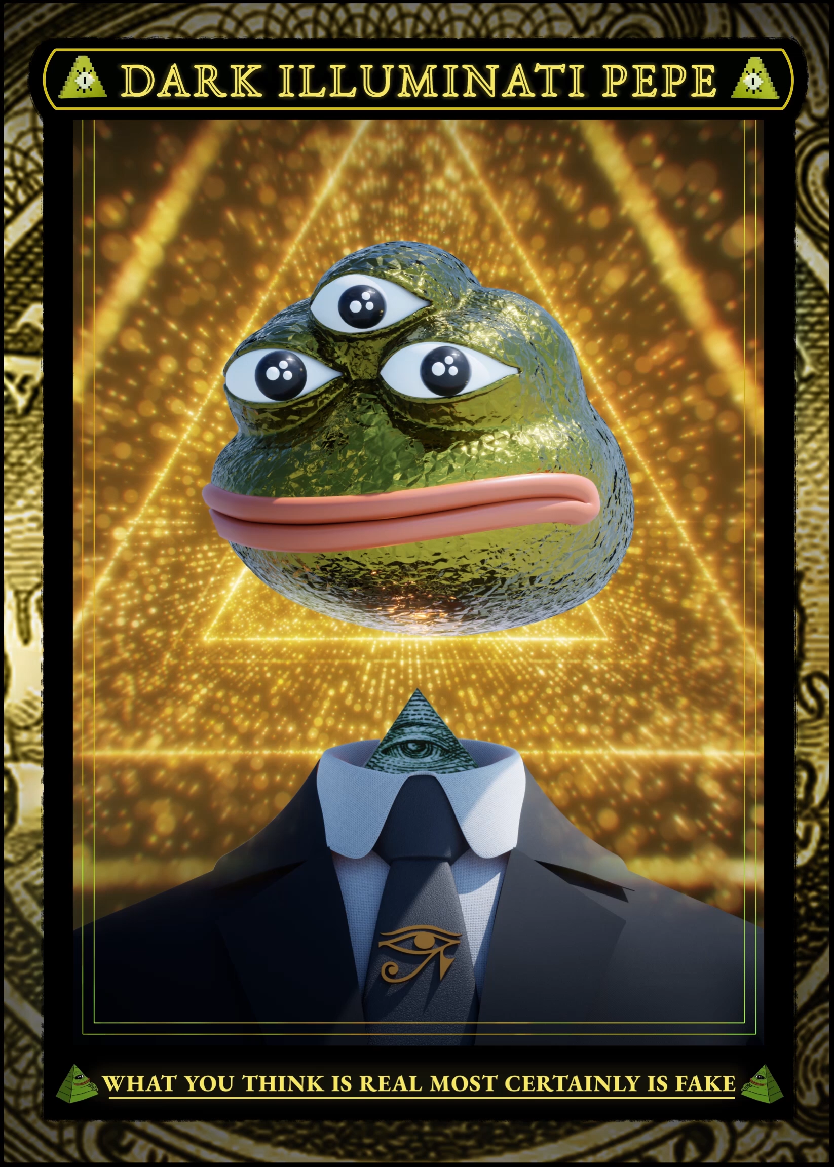 DARK ILLUMINATI PEPE 