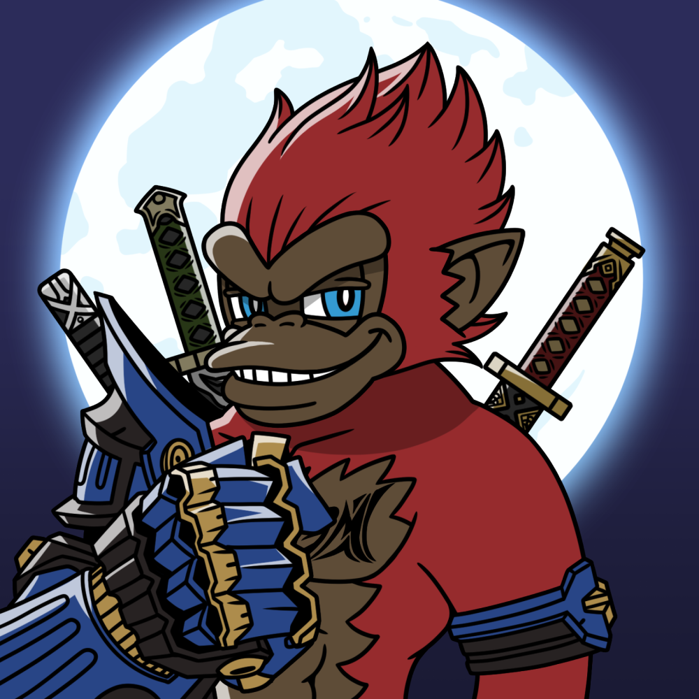 Neo Samurai Monkey #1595