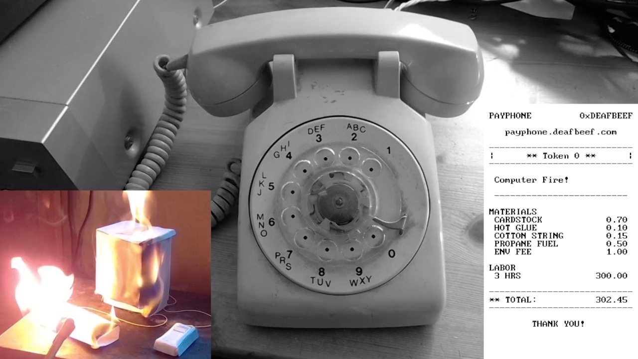Payphone 0: Computer Fire!